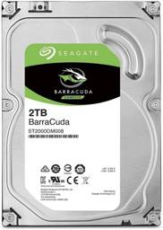 Disco Duro 2TB para PC 3.5", Seagate Barracuda, SATA 6Gb/s, 7200 rpm