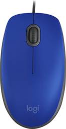 Mouse Logitech M110 SILENT, Tamaño Normal, Confortable, Wired, Click Silencioso,