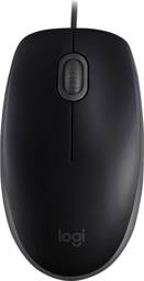 Mouse Logitech M110 SILENT, Tamaño Normal, Confortable, Wired, Click Silencioso,