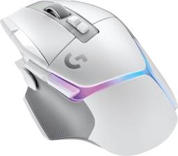 Mouse Gamer Inalámbrico Logitech G502 X Plus, 13 Botones, 25600 DPI, Blanco