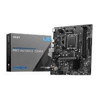 Placa Madre MSI PRO H610M-S DDR4, LGA1700, 2x DDR4, HDMI
