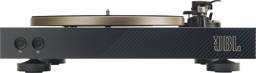 Tocadiscos Bluetooth JBL Spinner BT, Bluetooth con AptX-HD, Cabezal extraible, Black Gold