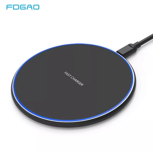 Cargador inalámbrico rápido de 15 W con tecnología QC 3.0