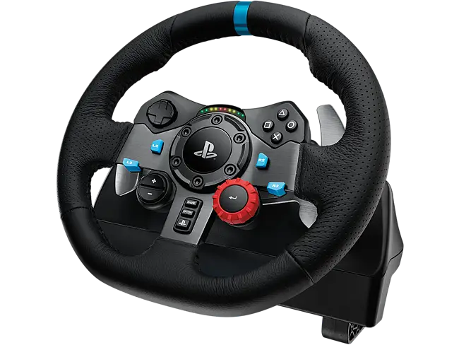Volante Logitech G29 Driving Force Racing Wheel, con Pedales, PC, PS5, PS4 y PS3