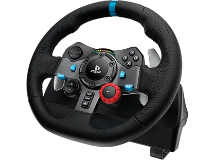 Volante Logitech G29 Driving Force Racing Wheel, con Pedales, PC, PS5, PS4 y PS3