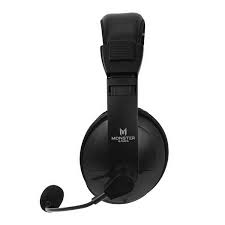 550BK HEADSET GAMER MONSTER LOUD BLACK