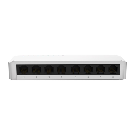 Switch para Escritorio de 8 Puertos Nexxt Infrastructure, Gigabit Ethernet, Essential Naxos 801-G 11