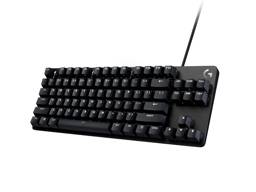 Teclado Gamer Logitech G413 SE, Mecánico, Ingles, Switch Táctil, Led Blanco, TKL, Color Negro