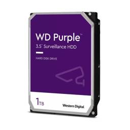 Disco Duro Western Digital Purple 1TB 3.5" 5400RPM 64mb IntelliPower p/Video Vig