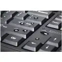 Kit Teclado Mouse Inalámbrico Kensington Pro Fit® Receptor USB Color Negro