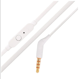 Audífonos Alámbricos InEar JBL Tune 110 Cableado 1 Botón Jack 3.5mm Color Negro